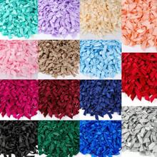 Paquete de 50 lazos de cinta de satén, para envolver regalos, decoración, hacer diademas y pinzas para el cabello, cestas de regalo, paquetes de cumpleaños, decoraciones navideñas, decoración de oficina, coronas, bodas, despedidas de soltera, suministros de fiesta de San Valentín