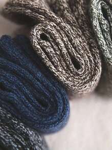 5 Paar 20 Stück Thermosocken für Herren, Herren Thermosocken Multipack warme Socken Herren thermisch gestrickte warme Wintersocken für Herren dicke Socken für Stiefel gestrickte Socken für Herren Größe 9-11 gestrickte Socken Herren US 7-13 UK 9-11 EU 43-46