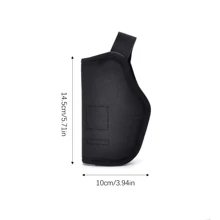 2 Fondine Premium per porto occulto, arma non inclusa. Adatte per pistole subcompatte - Bundle per porto occulto da indossare in vita - Ideale per uomini e donne - Accessori per caccia e tiro inclusi.