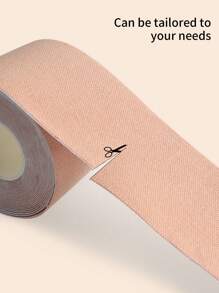 13pcs Replacement Breast Lift Tape - Breast Lift Bra For Shaping - Achieve Breast Lift And Contour - Waterproof Bob Tape (Includes 5 Pairs Of Non-Woven Disposable Nipple Covers, 1 Pair Of Silicone Nipple Covers, And One Roll Of 5m Breast Lift Tape)