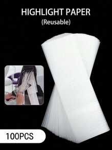 5/50/100/200Pcs Insulated Reusable Hair Coloring Foils, Hair Dye Isolation Paper For Bleaching, Coloring And Washing - Multicolor - View 5