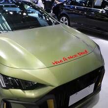 Have A Good Day Car Windshield Hood Window Body Side Decor Stickers Decals For Audi BMW Benz   Cover Auto Tuning Accessories - 60x7.2cm/23.62x2.83inch - View 3