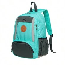 KAUKKO Women Laptop Backpacks For 14" Notebook Casual Computer Bag Stylish Pattern Daypack For Work Travel Business - Baby Blue - View 2