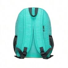 KAUKKO Women Laptop Backpacks For 14" Notebook Casual Computer Bag Stylish Pattern Daypack For Work Travel Business - Baby Blue - View 3