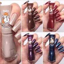 Dailus Nail Polish Kit Snowland Collection 3 Creamy + 2 Sparkling - 彩色 - 查看 5