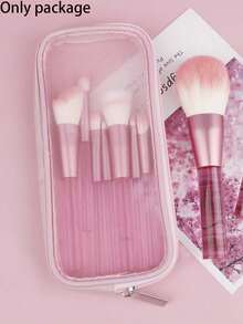 1 件网眼化妆包洗漱包，网眼化妆刷包旅行洗漱牙刷收纳包多功能多用途化妆包大容量便携式大号化妆品旅行包，化妆刷包收纳包可折叠化妆包用于存放刷子、剃须刀和男女通用收纳盒化妆包化妆刷架学校用品旅行必需品小袋化妆包节日必需品化妆包化妆包美容 - 彩色 - 查看 1