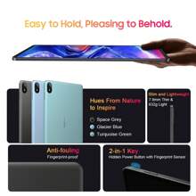 Tablet PC Blackview Tab18 con display da 12 pollici 2000x1200, CPU octa-core Heilo G99, 8+8 GB di RAM, 256 GB di ROM con espansione per scheda Micro SD da 1 TB, supporto LTE, tablet Android 13 Dual SIM, batteria da 8800 mAh con versatile porta Type-C, fotocamere posteriori da 8 MP+16 MP. - Spina tipo C UE (220-240 V) - Visualizzare 3