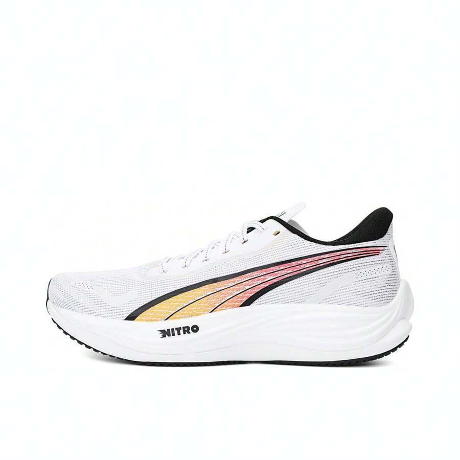 Puma 2024男子Velocity NITRO 3 跑步鞋低幫37774809 - 黃色 - 查看 1