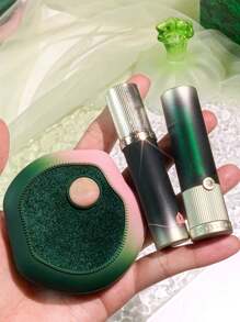 GIRLCULT 多功能乳霜 #21 瓜色，腮紅、高光、眼影三合一 | 注入荷荷巴油 | 彈性 | 輕盈順滑，易於暈染，持久妝效，全天亮膚，禮品套裝，4.7g/0.16oz - #21 Melon - 查看 11