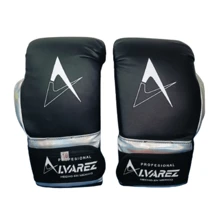 Boxing Bag Made Of CANVAS Includes 16oz Boxing Gloves - Black - View 3