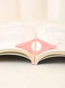 1 件透明亚克力拇指书签方便小创意书本扩展器，学校用品，返校