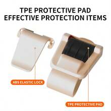 Kẹp kính thời trang che nắng ô tô, Kẹp kính đa năng, Kẹp cất giữ che nắng ô tô, Thẻ, Kẹp tiền - Chất liệu nhựa ABS - Một cỡ - Xem 5