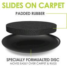 12/24 Pcs Sliding Furniture Slides/Furniture Floor Protectors - Self-Stick Silent Slides For Carpets And Hard Floors - Scratch Resistant Design Slides, Suitable For Sliding Furniture And Appliances