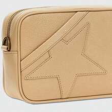 Golden Goose Star Shoulder Bag Beige