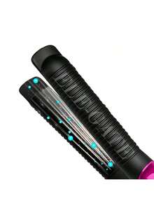 Plancha de Pelo Iónica de Cerámica Turmalina con Ajuste de Temperatura y 4 Velocidades para Mujeres - Rojo - Ver 1