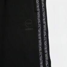 Adidas Quần short thể thao NEO in họa tiết màu đen rộng rãi thoáng khí - màu đen - Xem 4