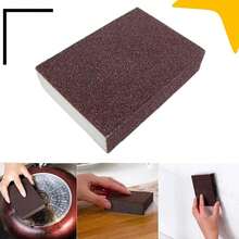 Kit 10 Magic Sponges Heavy Duty Cleaning Stainless Steel Pan Removes Rust Clink - Rỉ Nâu - Xem 2