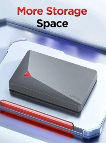 EAGET 便携式 5TB/4TB 外置硬盘 HDD 2.5 英寸 USB 3.0 250GB 320GB 500GB 1TB 存储兼容 PC、笔记本电脑 - 查看 3