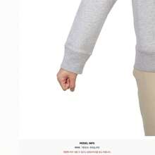 Maison Kitsuné Oars Regular Crew Sweatshirt Light Grey Melange