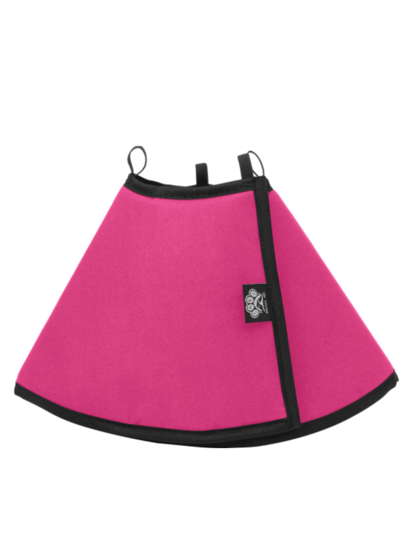 Colar Elizabetano Cirúrgico Tamanho P de Tecido para Cães e Gatos Confortável