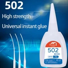 1/2/3pcs Multi-Purpose 30g Strong Super Adhesive 502, Universal Ultra-Fast Dry Adhesive, Shoe Glue, 502 Super Adhesive Cyanate Instantaneous, High-Strength Oily Adhesive, Quick Drying, Used To Repair Ceramic Repair Adhesive, Porcelain, Metal, Plastic, Wood Adhesive And Paste Wooden Furniture Back To School