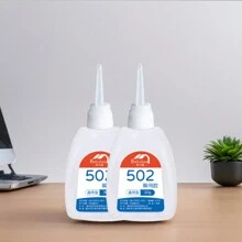 1/2/3pcs Multi-Purpose 30g Strong Super Adhesive 502, Universal Ultra-Fast Dry Adhesive, Shoe Glue, 502 Super Adhesive Cyanate Instantaneous, High-Strength Oily Adhesive, Quick Drying, Used To Repair Ceramic Repair Adhesive, Porcelain, Metal, Plastic, Wood Adhesive And Paste Wooden Furniture Back To School