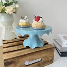 A Vintage-Style Colorful Cupcake Stand, Perfect For Weddings, Birthday Parties, Carnivals, And Pink Parties. It Can Be Used As A Cake Stand Or A Centerpiece Decoration For Parties. - 9inch - View 10
