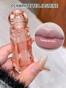 Gogo Bear Fruit Extract Hydrating Lip Gloss Autumn And Winter Hydrating Colorless Transparent Lip Oil - Multicolor - View 7