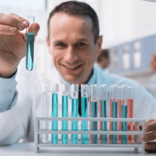 100PCS Glass Test Tubes With Cork Clear Stoppers Round Bottom Lab Alcohol Tampons Container(15X100mm/13Ml) - Multicolor - View 5