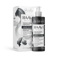 Activated Charcoal Mask 110g Raavi - 黑色 - 查看 2