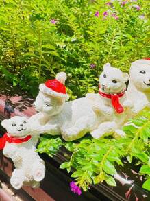 1 件侏儒架子坐垫收藏品小雕像，有趣的侏儒悬挂在架子或桌子边缘树脂雕像圣诞节装饰品，适合圣诞节家庭办公室装饰品礼物，万圣节，万圣节装饰 - 彩色 - 查看 10