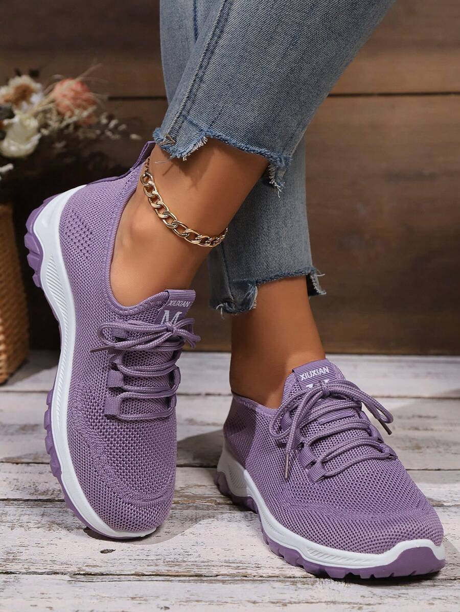 Comfortable Tennis Running Shoes For Women Lightweight And Slip On