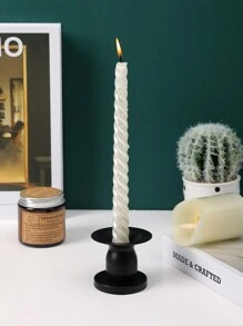 1 Stück runder Eisenkerzenhalter, für Zuhause, Wohnzimmer, Schlafzimmer, Esszimmer, Feiertage, Hochzeitsdekoration, Geschenke Geburtstag Abschluss Heimdekoration Weihnachtsdekorationen Raumdekoration Weihnachten, Weihnachtsgeschenke