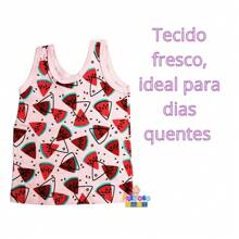 Baby Girl Clothes Printed Tank Top (Exclusive Prints) 100% Cotton 2-Piece Kit - Màu Hồng baby - Xem 3
