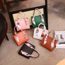 Mini Women Simple Fashion Handbag, Shoulder Crossbody Bags, Suitable For Teenage Girls, Female College Students, Young Professionals - Perfect For Office, University, Work, Business, Commute, Outdoor, Travel - Multicolor - View 1