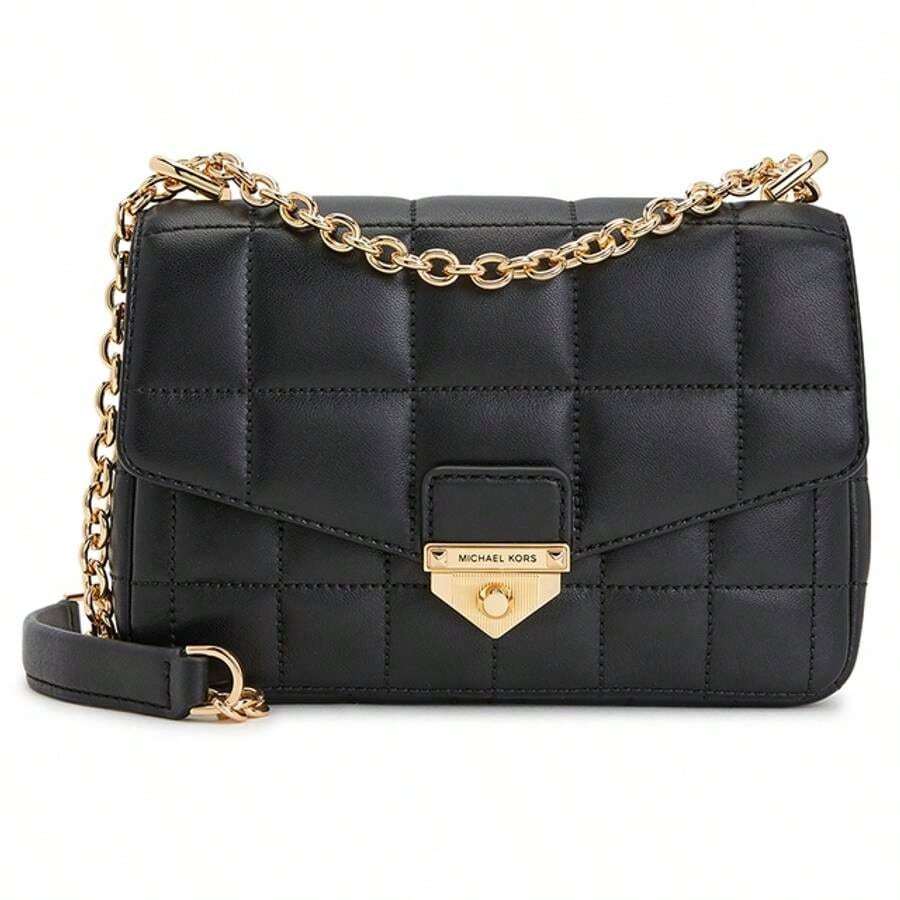 Michael Kors Soho Small Quilted Shoulder Bag Black SHEIN USA