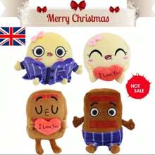 Choco And Pancake Plush Adorable Pancake Chocolate Stuffed Toy Ideal For Youth - C - View 3