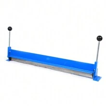 760mm Manual Pipe Folder Metal Sheet Metal Bending Folding Machine Bender Tool - Blue - View 5
