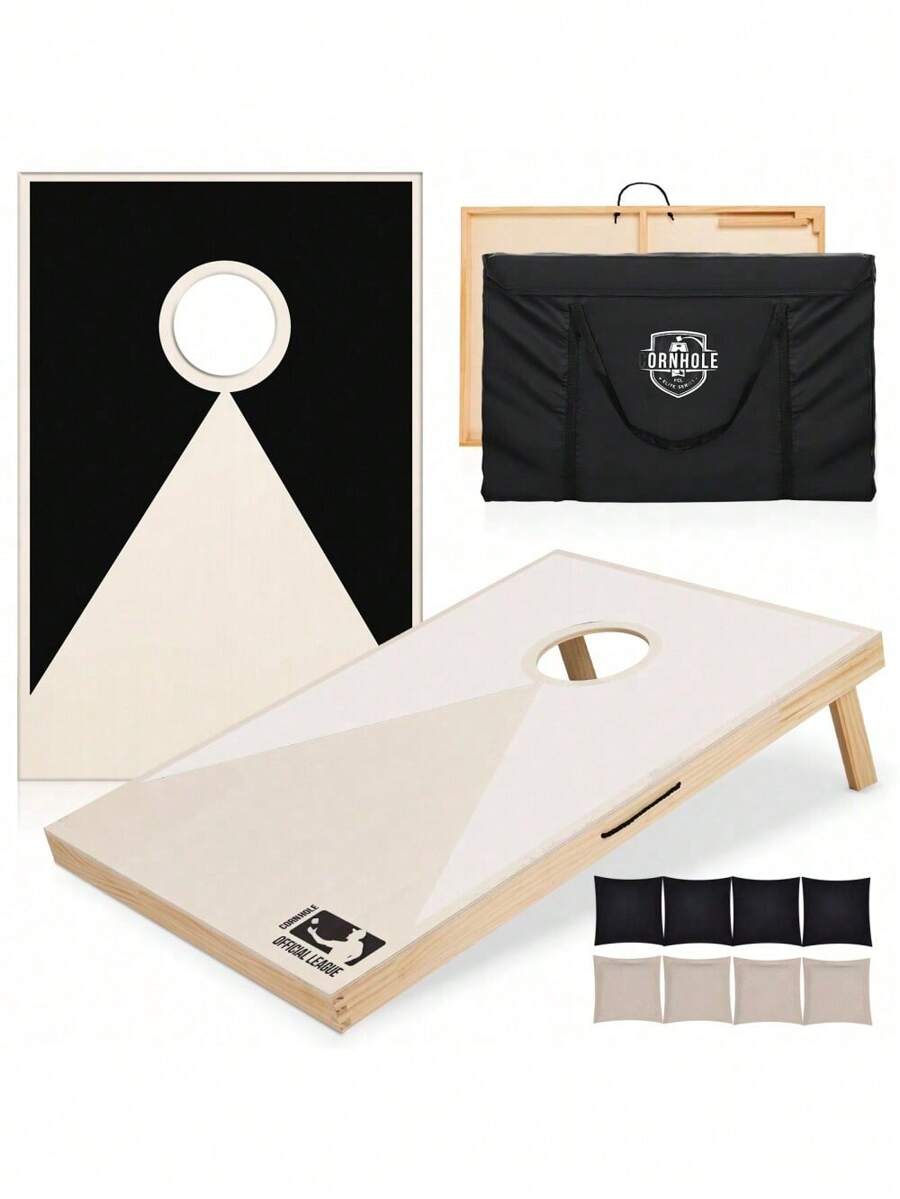 GoSports Set Da Cornhole Professionale 1,2x0,6 M – Tavole In Betulla E Pino – Include 8 Sacchetti E Borsa - 2