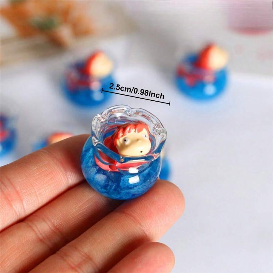 TOEI ANIMATION Princess Goldfish Collectible Figurine PVC Anime