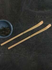 1/2/3件套抹茶茶匙宋代茶具竹制茶道配件日式茶道返校