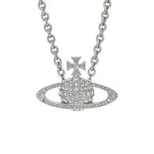 Vivienne Westwood Collar colgante de alivio para el baño en plata - Plateado - Ver 2