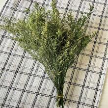 22 Stängelgetrocknete Blumenstrauß, 25-48 cm, Boho-Stil, Hochzeit, Familientreffen, Heimdekoration, langanhaltend, lebhafte Farben, für Feiertage, Tischdekoration, Tischgestecke, künstliche Blumen, Plastikblumen verwendbar - Verschiedenfarbig - Übersicht 8