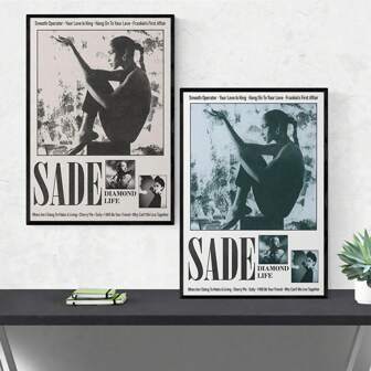 1 pieza, Póster retro de portada de música, impresión de póster de portada de álbum de música, arte en lienzo de pintura de pared HD, decoración artística de póster para el hogar, sin marco