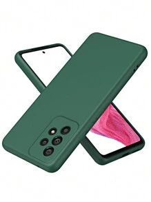 TPU glatte, seidig-weiche Flüssigsilikon Handyhülle - Schlank, weich, stoßfest, kompatibel mit iPhone, kompatibel mit Redmi Note, kompatibel mit OPPO, kompatibel mit Vivo, kompatibel mit Honor Smartphones - kamelienrot - Übersicht 1