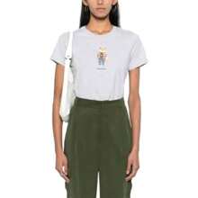 Maison Kitsuné Dressed Fox Print Short Sleeve T-Shirt Grey Melange