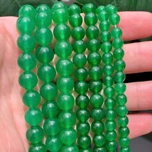 Naturalny czerwony żółty niebieski chalcedon AAAAA luźne koraliki do wyrobu biżuterii DIY zawieszki bransoletki kolczyki 15" pasmo 4/6/8/10mm