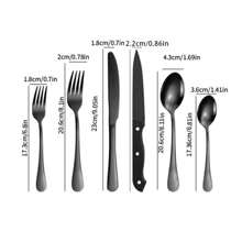 4sets/26pcs Stainless Steel High-End Tableware Set Knife, Fork And Spoon Set 24-Piece Western Steak Knife And Fork