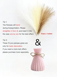 1pc Plastic Flower Vase, Unbreakable Vases Creative Home Decoration For Wedding Party Festival, Decorations, Gifts, Home Decor, Halloween Decor, Decorations, Kitchen Decor Birthday Graduation Back To School Room Decor School Supplies Glass Vase