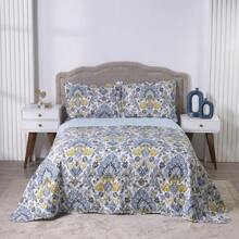 Boutis Ultrasonic Double-Sided 3-Piece Bedspread Kit With Pillowcase - Lisbon - View 1